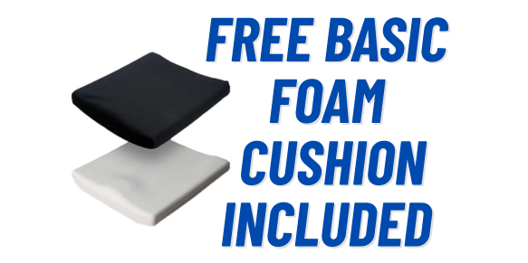 FREE BASIC FOAM CUSHION INCLUDED